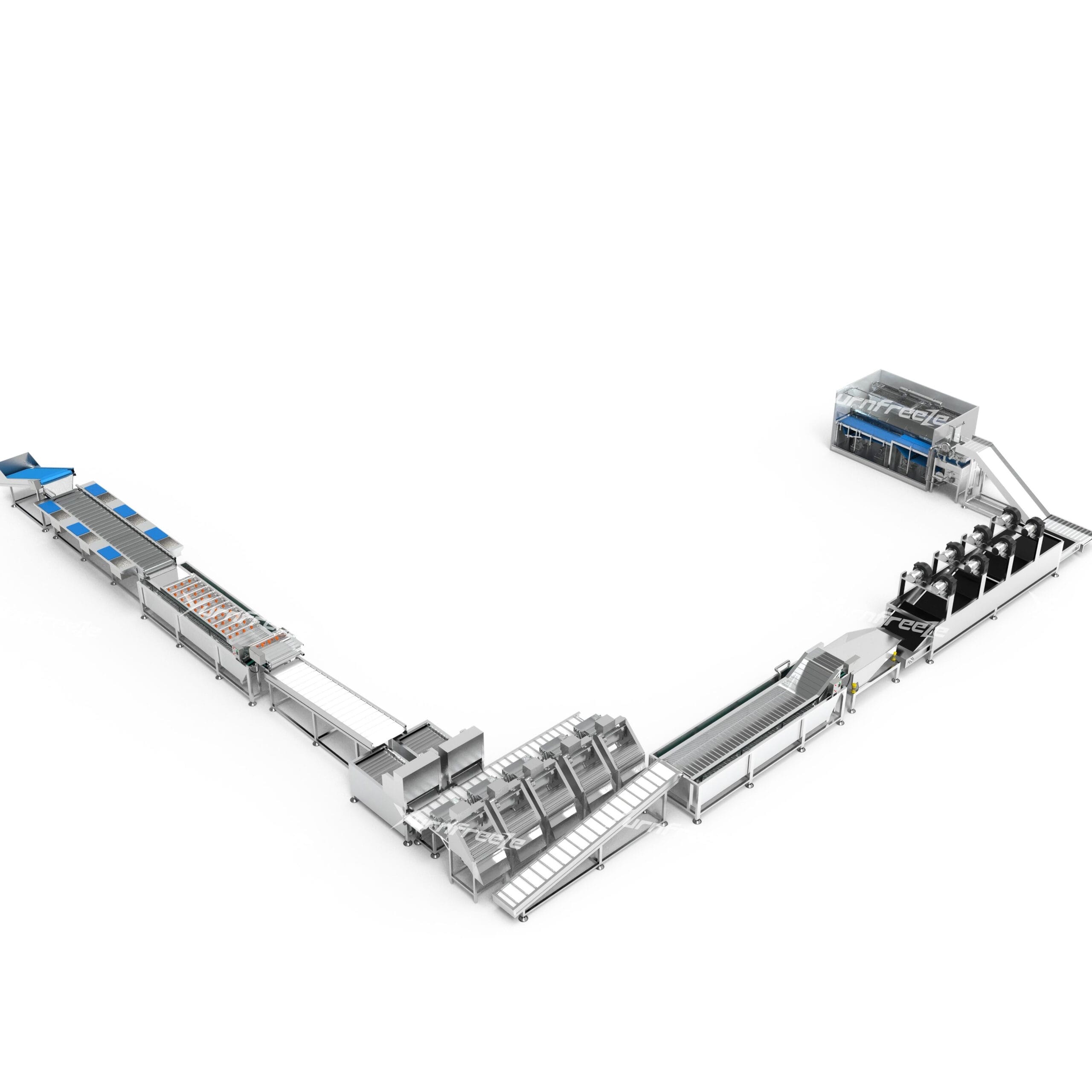 Cherry Processing Line - Quick Freezing Equipment