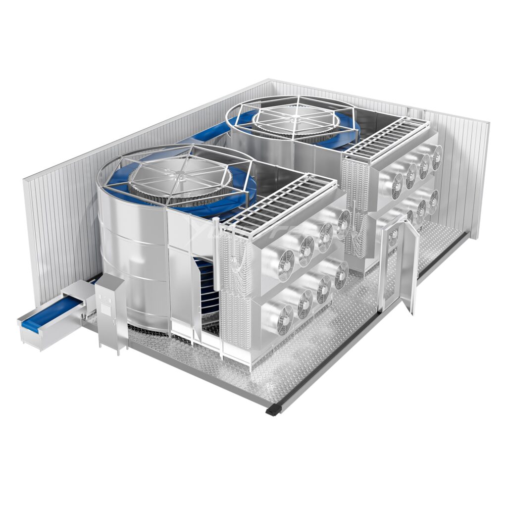 Double Drum Spiral Freezer