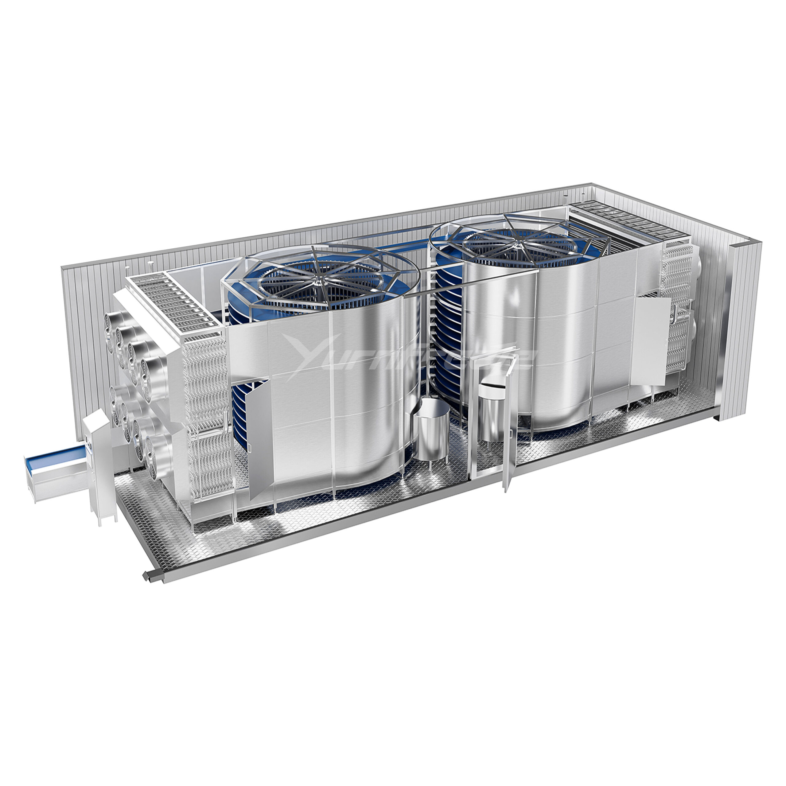 Double Spiral Freezer