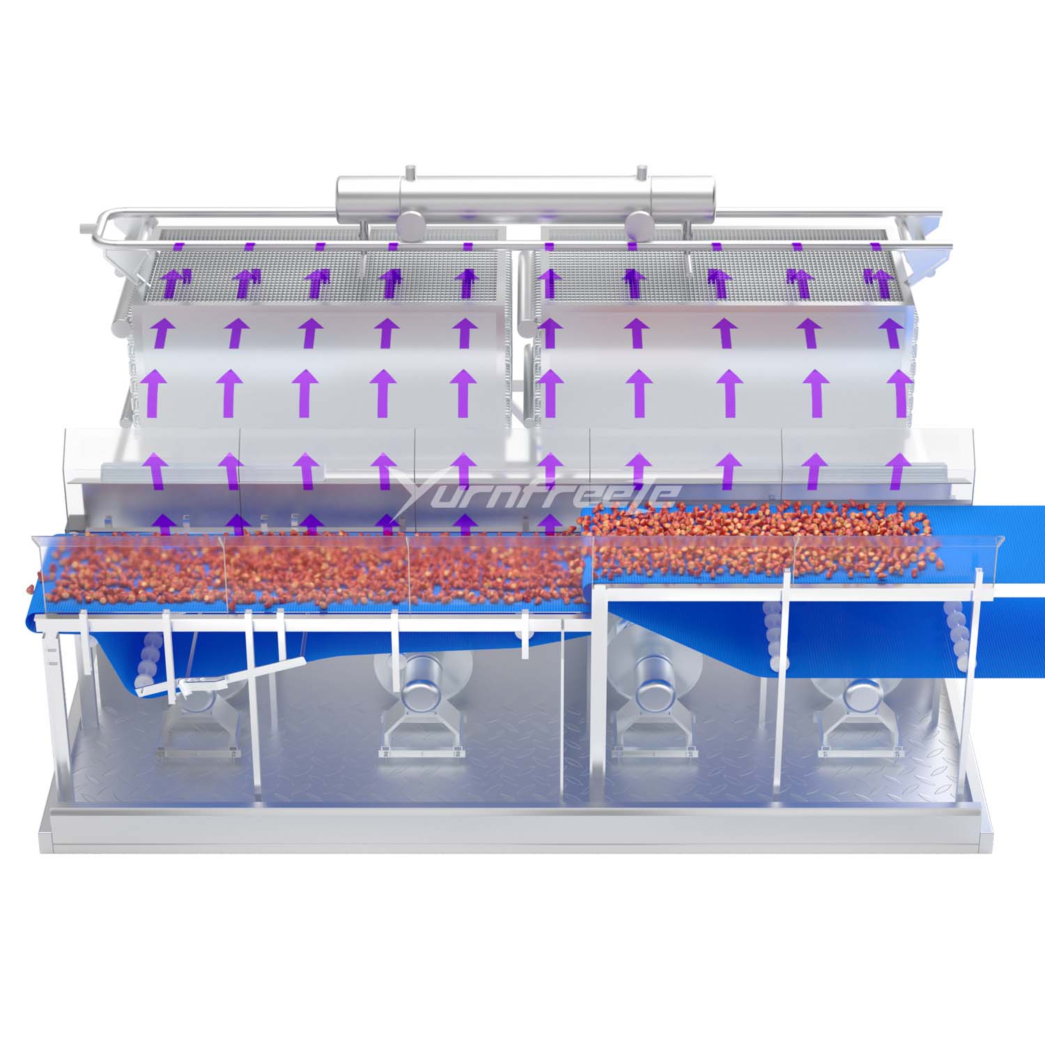Fluidized Bed Freezer Air Cycle
