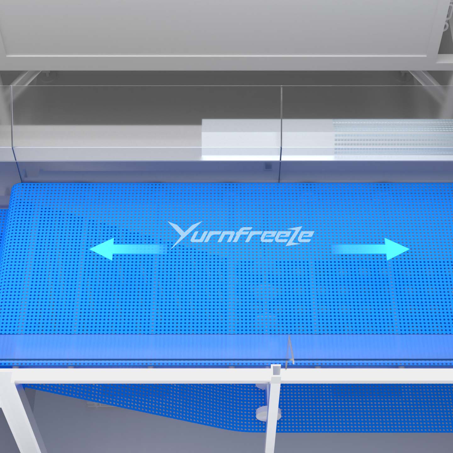 Fluidized Bed Freezer Belt Vibrate