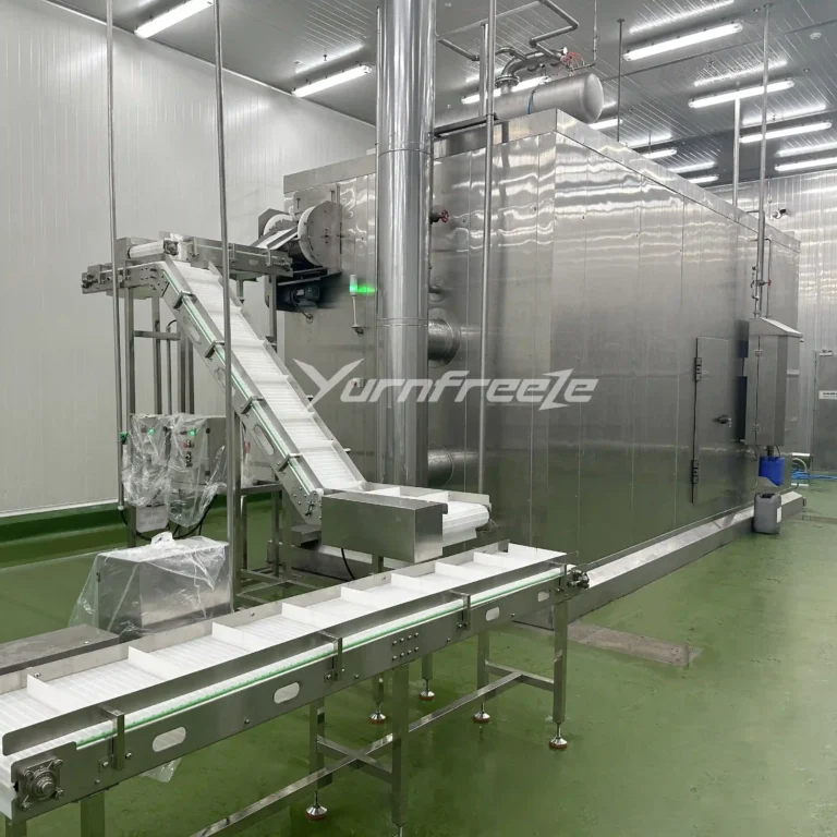 self stacking spiral freezer