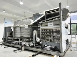 self-stacking spiral freezer