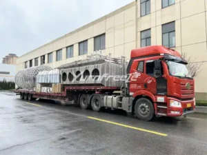 spiral freezer shipping