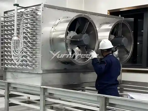 evaporator installation