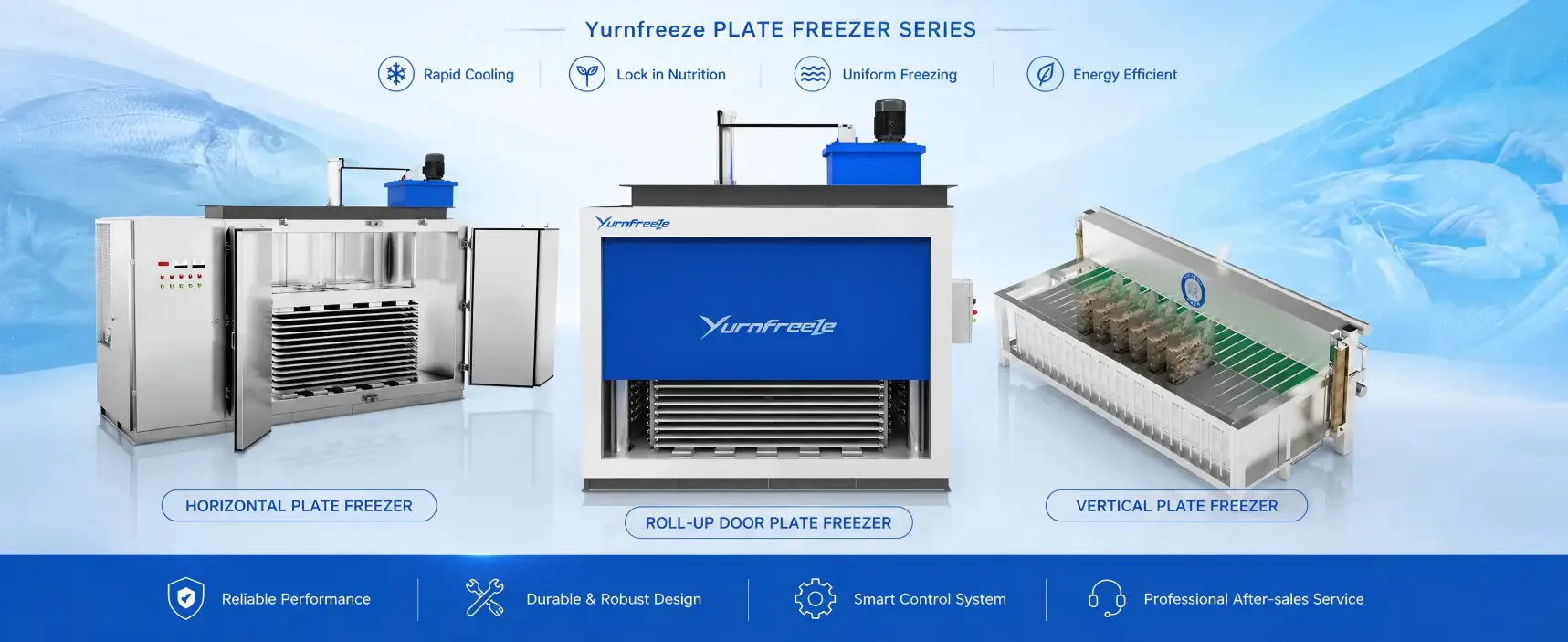 Plate Freezer Solution Industrial Contact Plate Freezing System