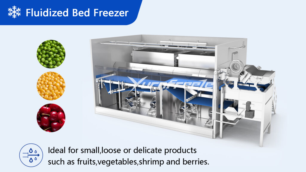 Yurnfreeze IQF Fluidized Bed Freezer