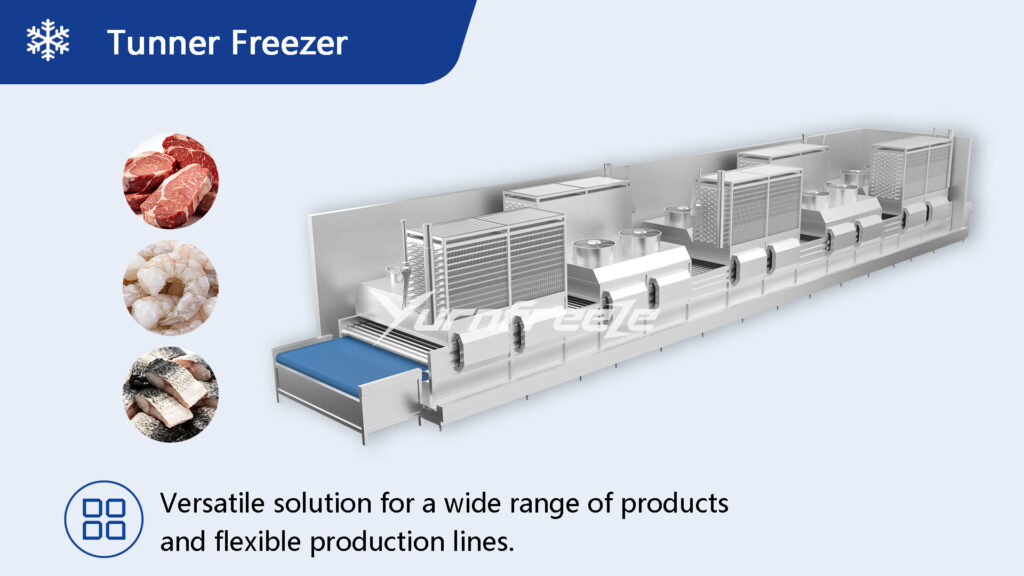Yurnfreeze IQF Tunnel Freezer
