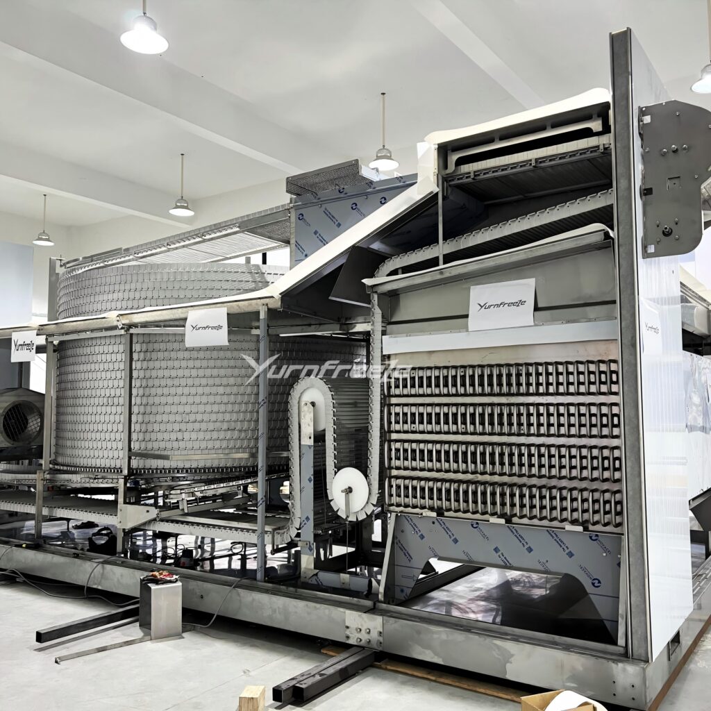 Yurnfreeze Self-Stacking Spiral Freezers – Benchmarking JBT Frigoscandia's