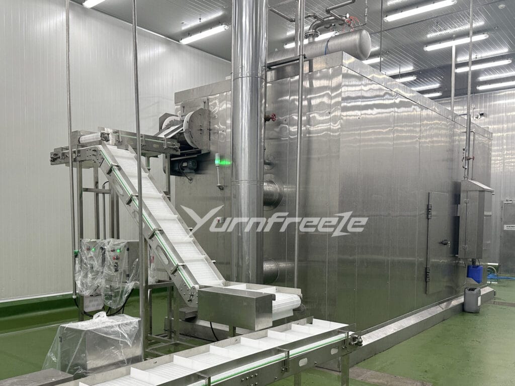 Self-stacking Spiral Freezer