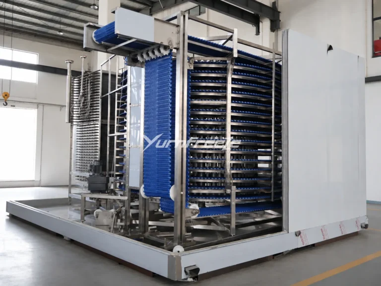 single spiral freezer