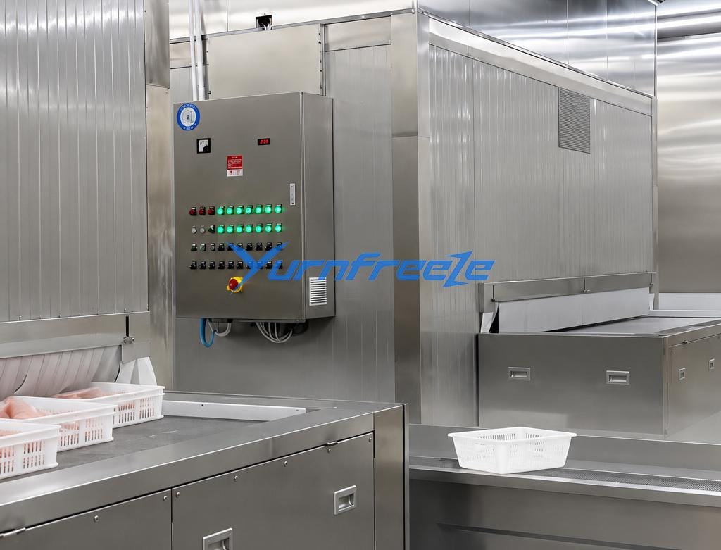 Mesh Belt Tunnel Freezer Workshop