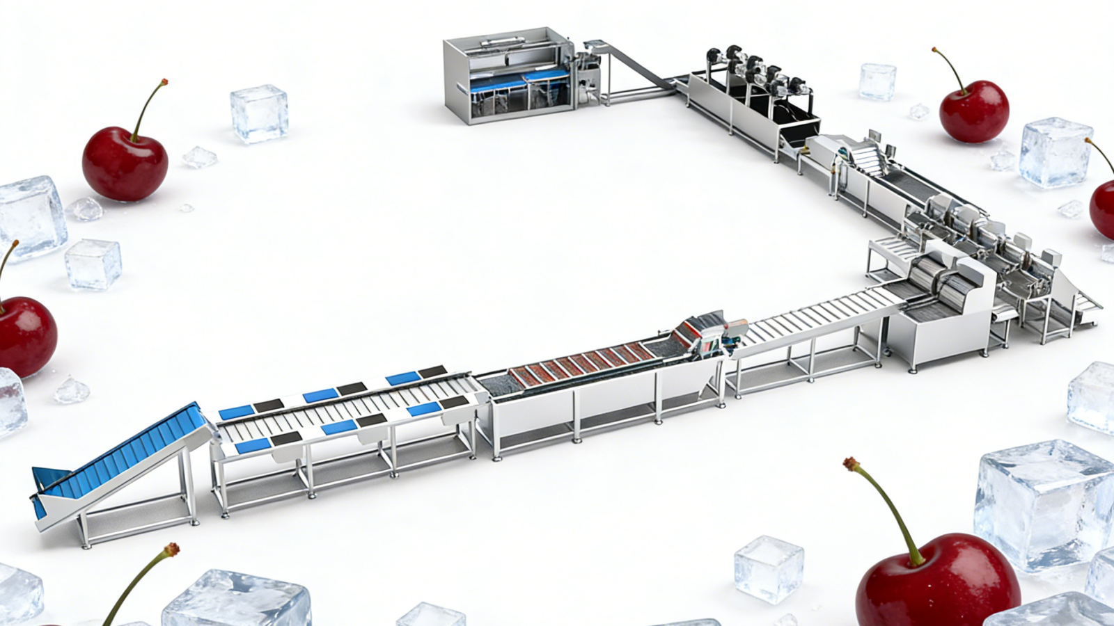 Yurnfreeze Cherry Production Line