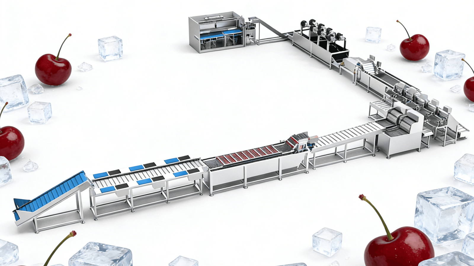 Yurnfreeze Cherry Production Line