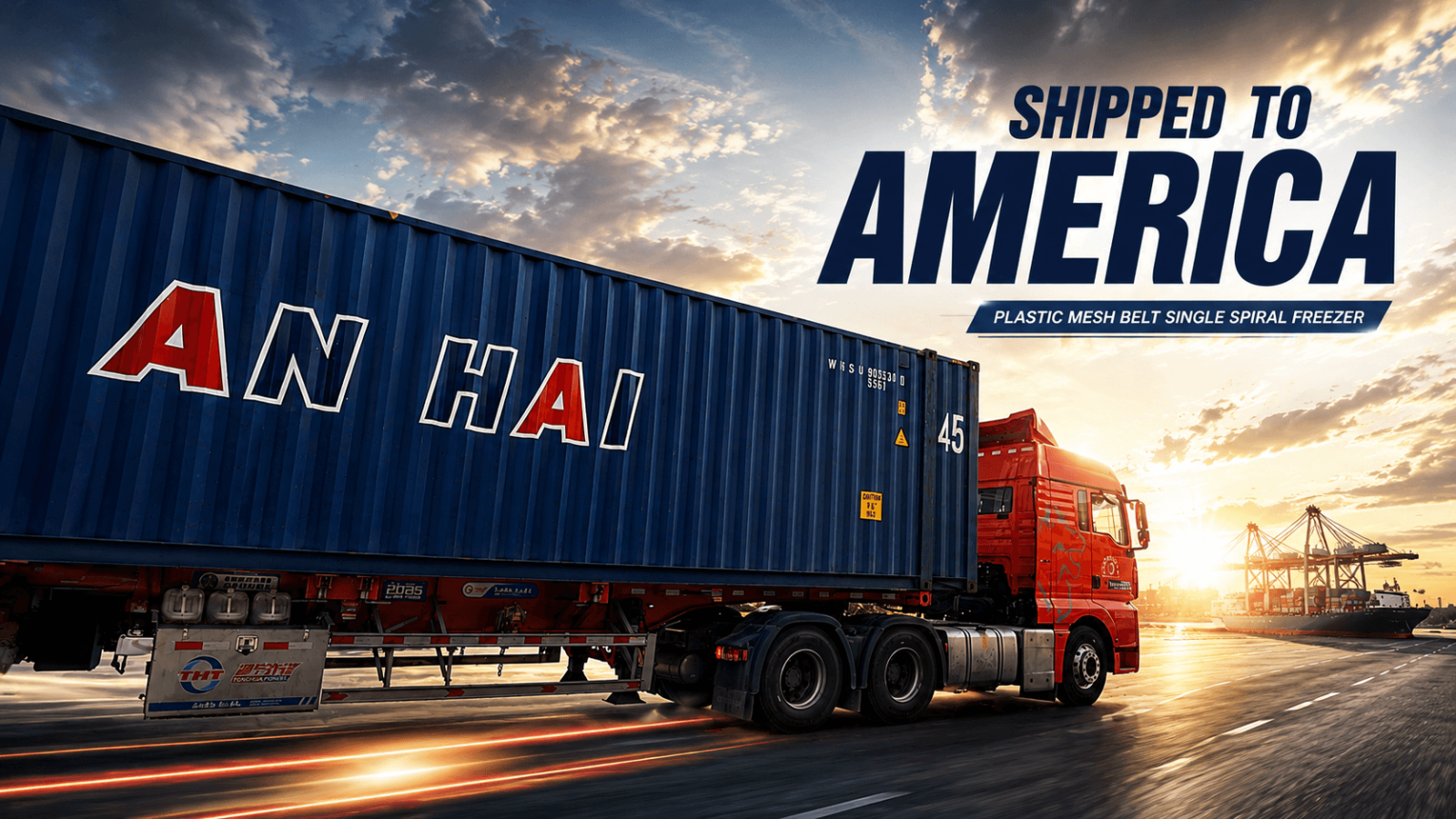 Shipped To AMERICA